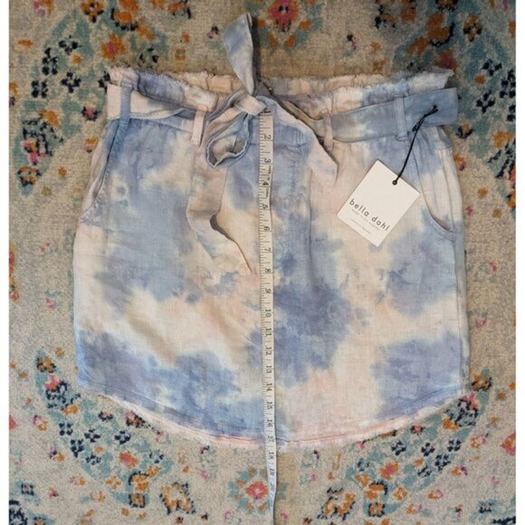 NWT Bella Dahl Women's High Waisted Belted Skirt - XS - Picture 7 of 9